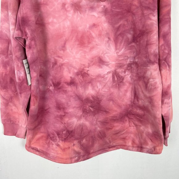 NWT BP Tie Dye Fleece Hoodie In Pink-Purple Tie Dye Sweatshirt Size XS - Picture 11 of 11